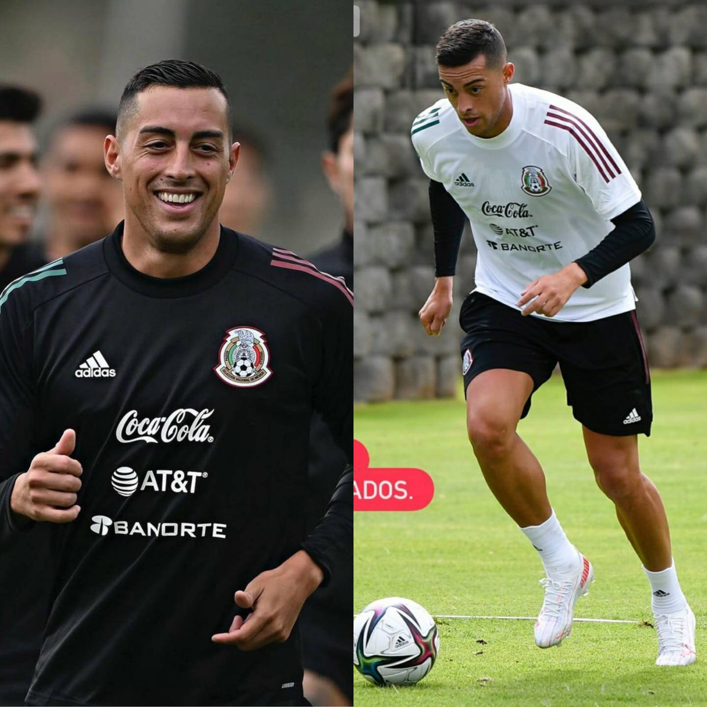 Rogelio Funes Mori ya entrena con la selección mexicana.