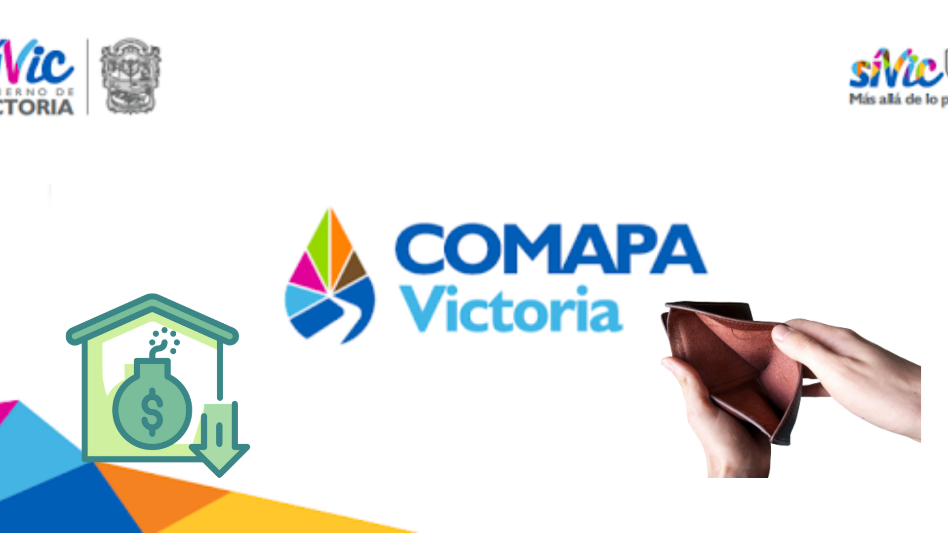 Aumenta la cartera vencida de COMAPA Victoria, usuarios deben cerca de 100 millones de pesos.