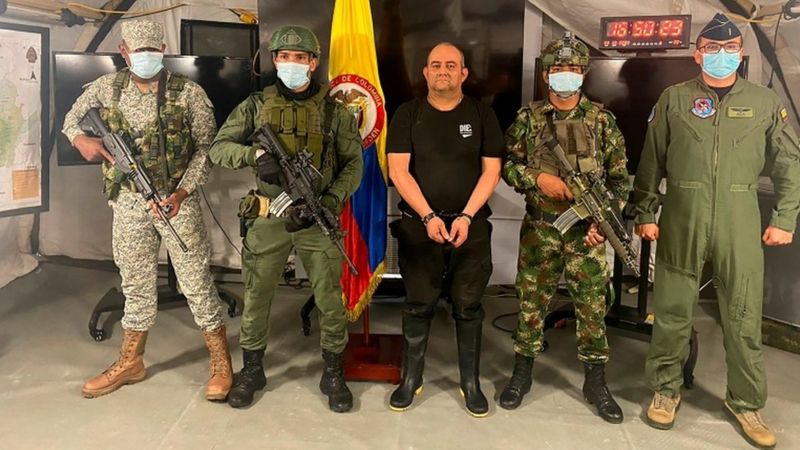 Detienen a Dairo Antonio Úsuga alias «Otoniel´´, el narcotraficante más buscado de Colombia y jefe del Cártel del Golfo