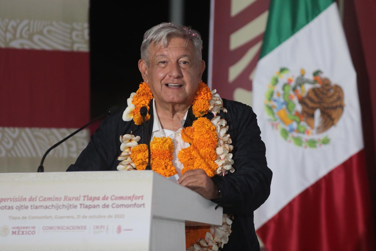 Presidente garantiza presupuesto a caminos rurales de La Montaña de Guerrero en beneficio del pueblo