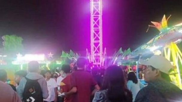 25 personas resultaron lesionadas tras el colapso de un juego mecánico en una Feria de Guerrero
