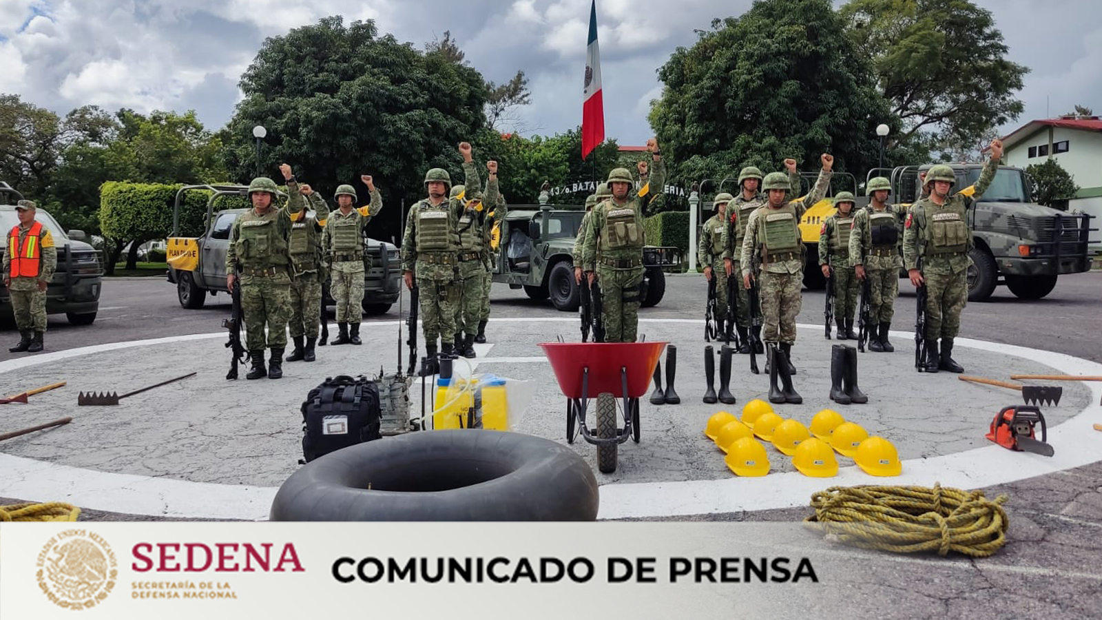 Ejército y Fuerza Aérea Mexicanos, así como Guardia Nacional, aplican Plan DN-III-E y Plan GN-A en Sinaloa, Colima, Nayarit y Jalisco