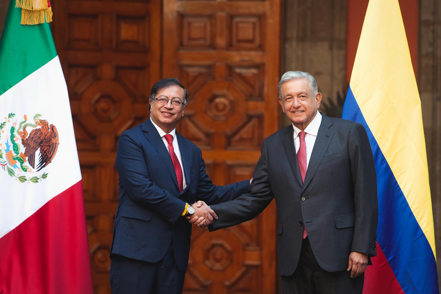 Presidente resalta hermandad entre México y Colombia