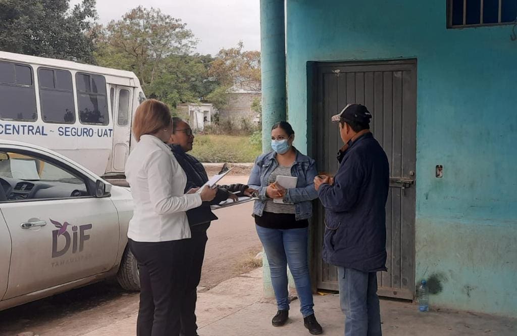 Adultos mayores en situación vulnerable reciben atención del DIF Tamaulipas