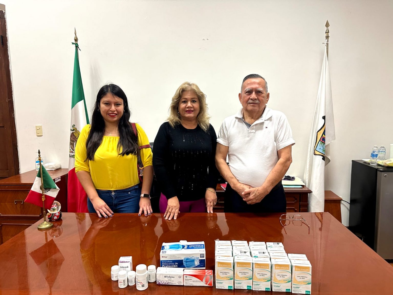 Gobierno municipal de Victoria fomenta donación de medicamento