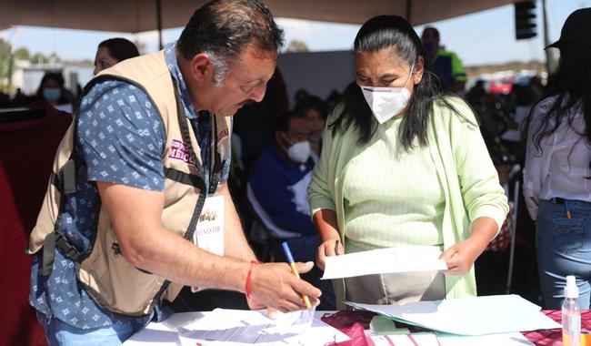 SEBIEN y Gobierno de Tlaxcala avanzan en entrega de apoyos a personas con discapacidad