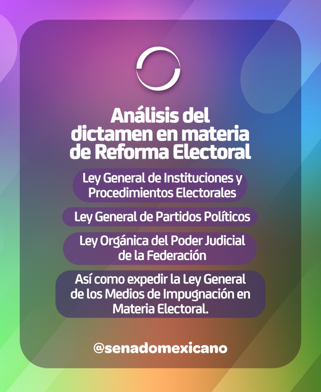 Se aprueba reforma electoral en el Senado