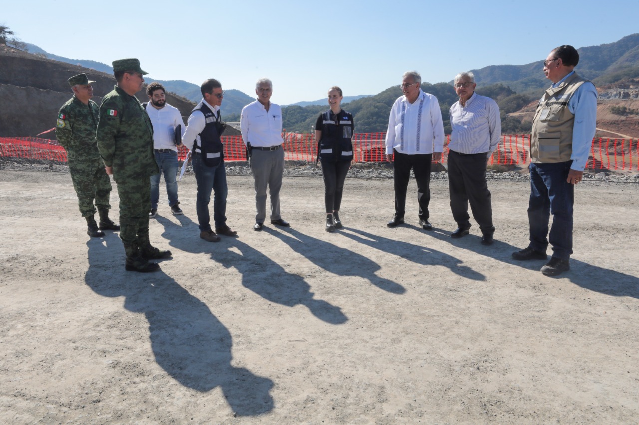 AMLO resalta avance del 75 por ciento en construcción de Presa Santa María en Sinaloa