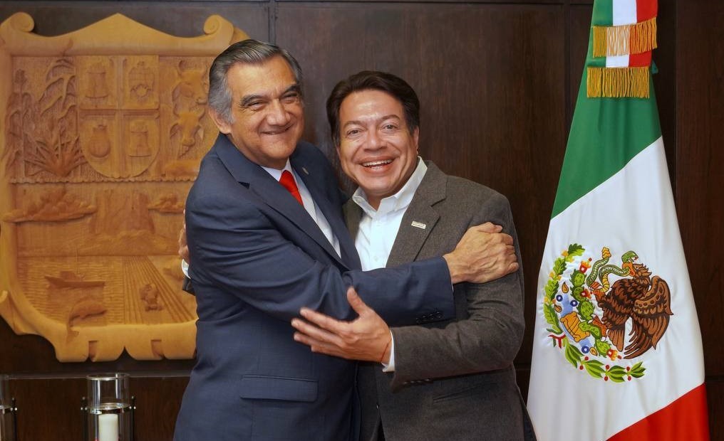 Gobernador de Tamaulipas se reunió con el presidente nacional de Morena