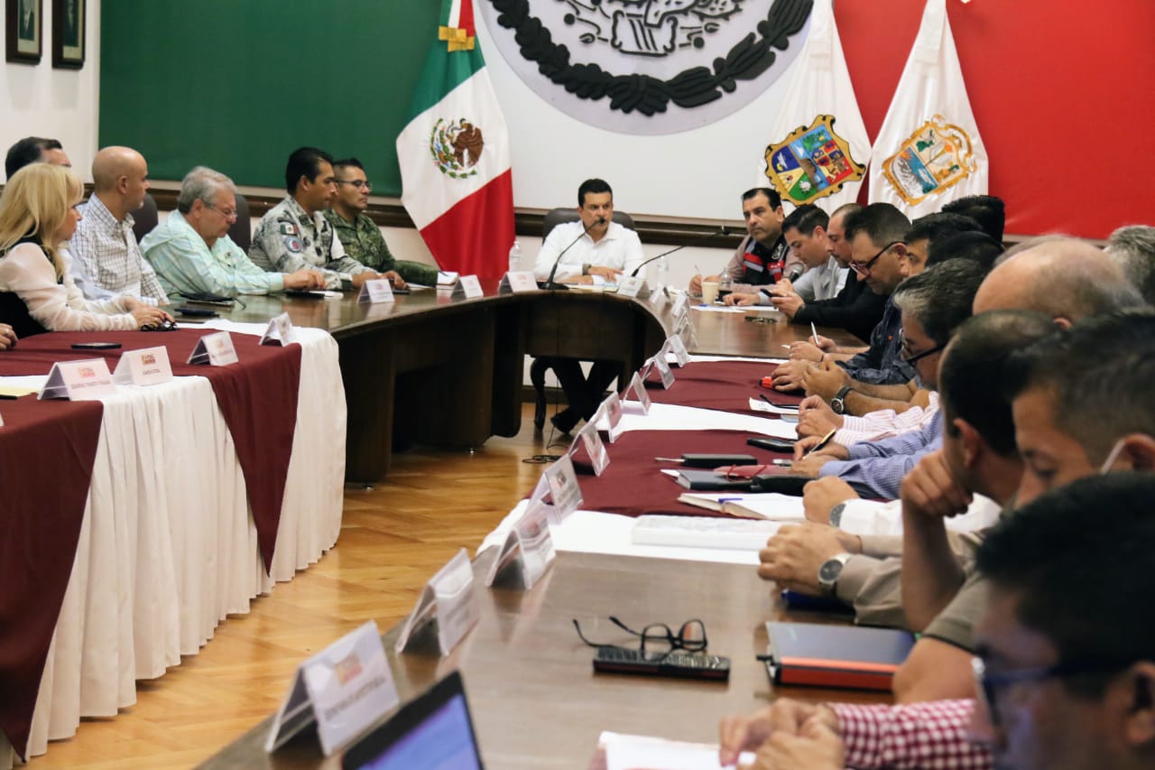 Realizan primera sesión del año de la Mesa de Seguridad Municipal en Ciudad Victoria