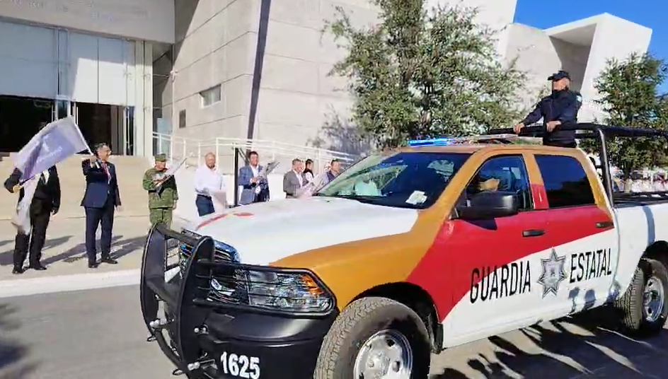 Refuerzan Guardia Estatal de Tamaulipas con 51 patrullas