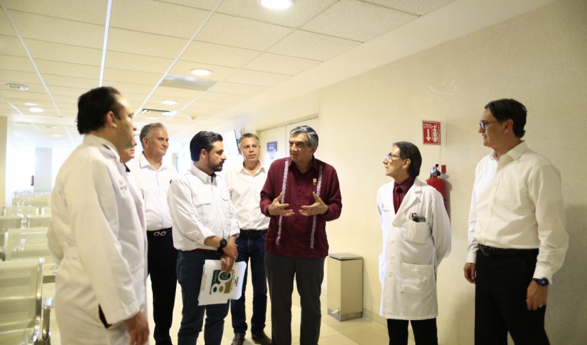 Américo Villarreal supervisa infraestructura hospitalaria del IMSS e ISSSTE