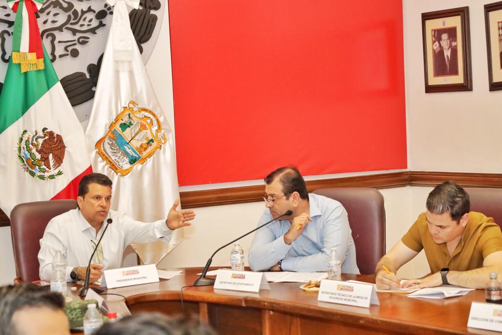 Empresarios colaborarán con Mesa de Seguridad Municipal