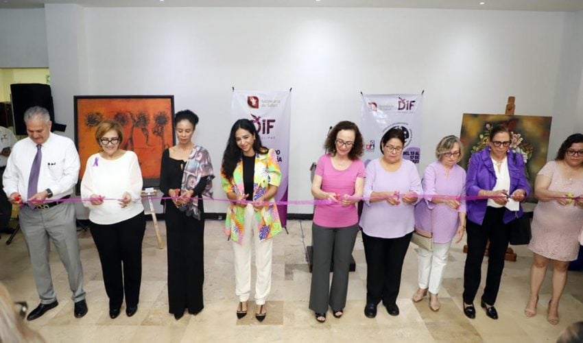 Inaugura Salud Tamaulipas exposición de pinturas «MUJERES EN EL ARTE»