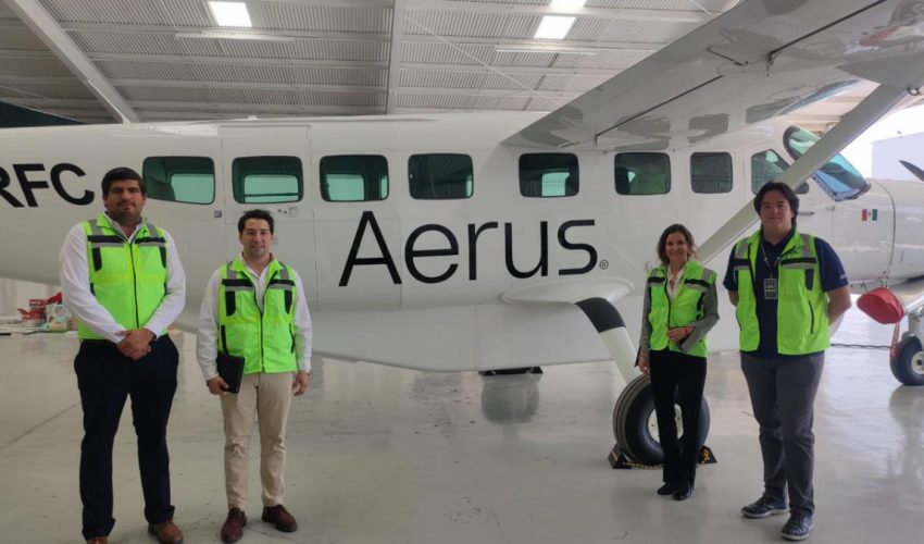 Llega a Tamaulipas la aerolínea AERUS