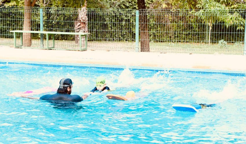 Anuncia Unidad Deportiva IPSSET inicio de clases de natación
