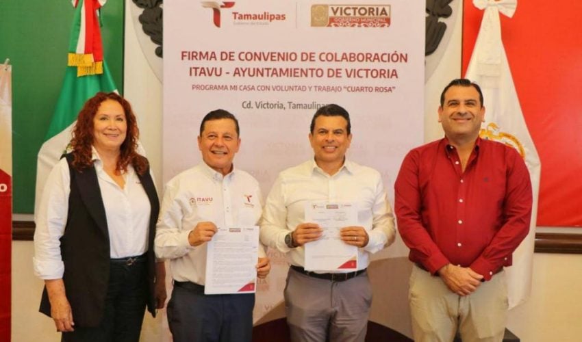 Edificarán “Cuartos Rosas” ITAVU y el municipio de Victoria