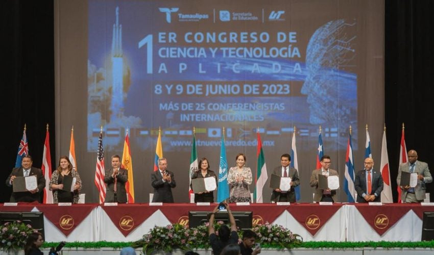 Realizan «Primer Congreso Internacional de Ciencia y Tecnología Aplicada» en Nuevo Laredo