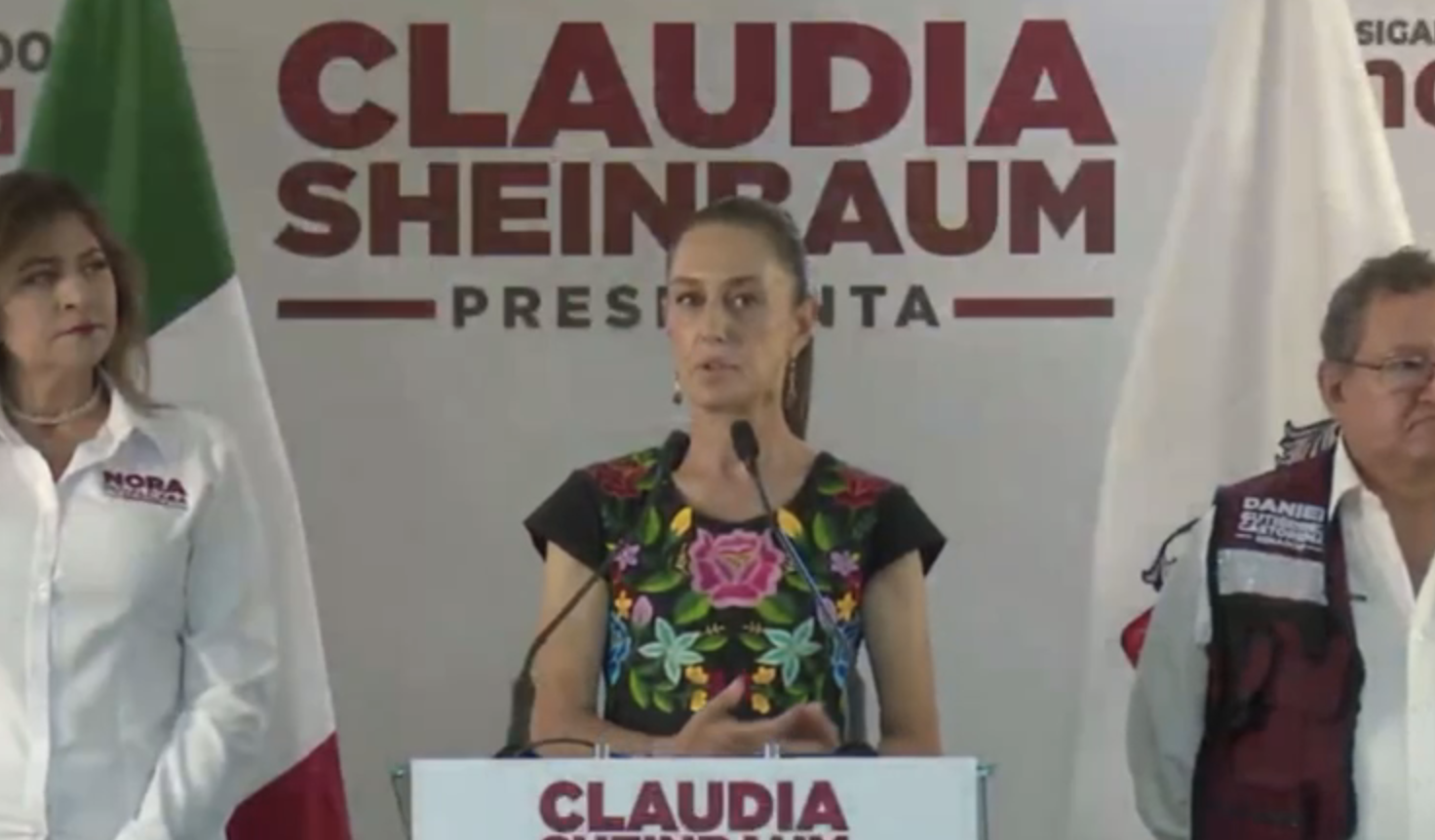 ’’¡CON LOS HIJOS NO!’’: CLAUDIA SHEINBAUM PIDE NO INVOLUCRAR A FAMILIARES DE LOS CANDIDATOS PRESIDENCIALES EN LAS CAMPAÑAS
