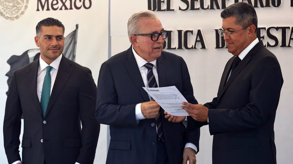 El general Óscar Rentería Schazarino fue nombrado secretario de Seguridad Pública de Sinaloa