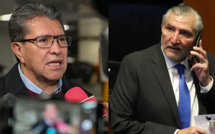 Monreal y Adán Augusto chocan por denuncias sobre irregularidades en contratos del Senado