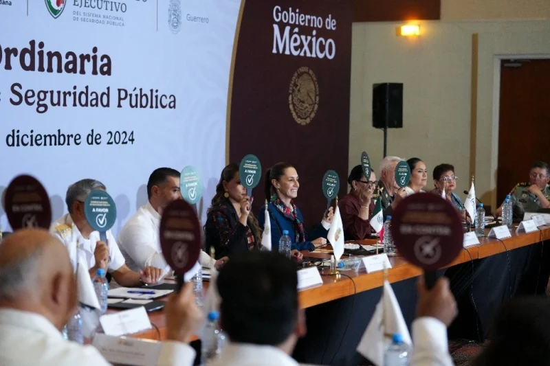 Llama Sheinbaum a gobernadores a asumir personalmente la responsabilidad de la seguridad
