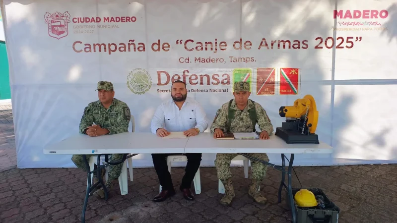 Inicia el Canje de Armas 2025: Dan hasta 28 mil pesos por entrega