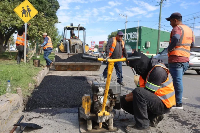 Invierten en Victoria 7 mdp en programa de bacheo.