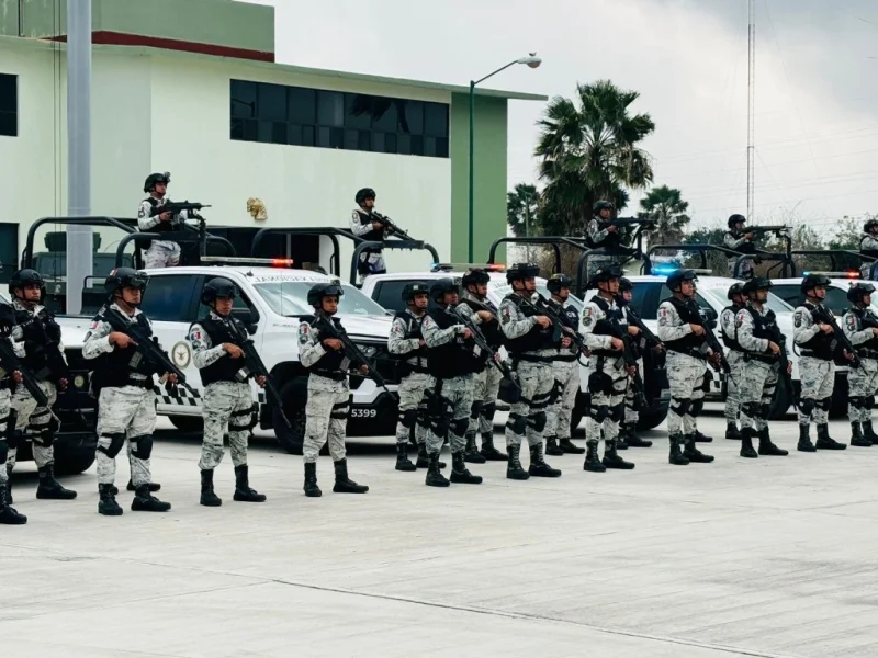 Arriban 743 elementos de GN a Tamaulipas para desplegarse en frontera con EU