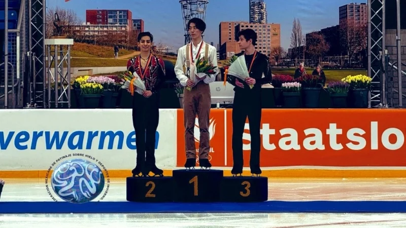 Donovan Carrillo gana plata en Challenge Cup de Patinaje Artístico
