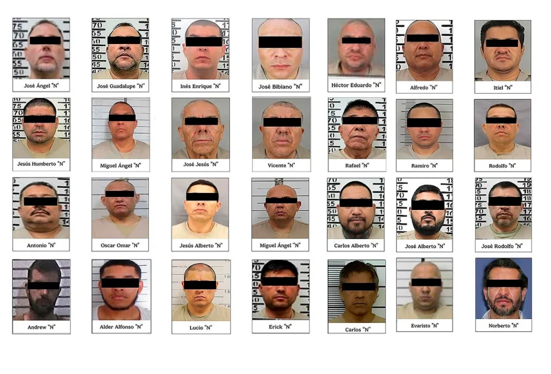 Extradita México a EU a 29 integrantes de la delincuencia organizada