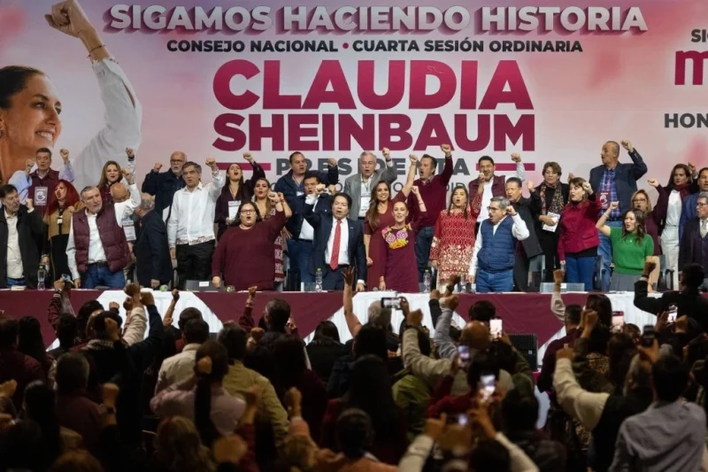 México sabrá «sortear la tempestad», afirma consejo de Morena