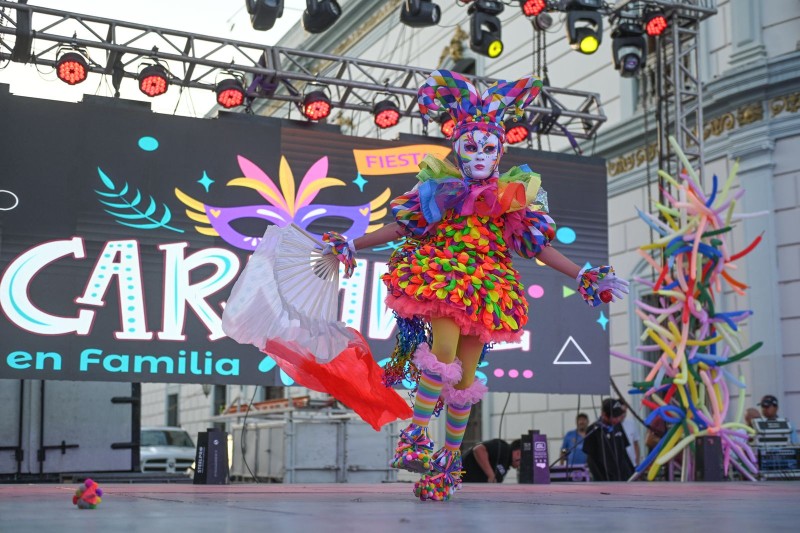 Disfrutan más de 5 mil personas Carnaval Familiar en Ciudad Victoria