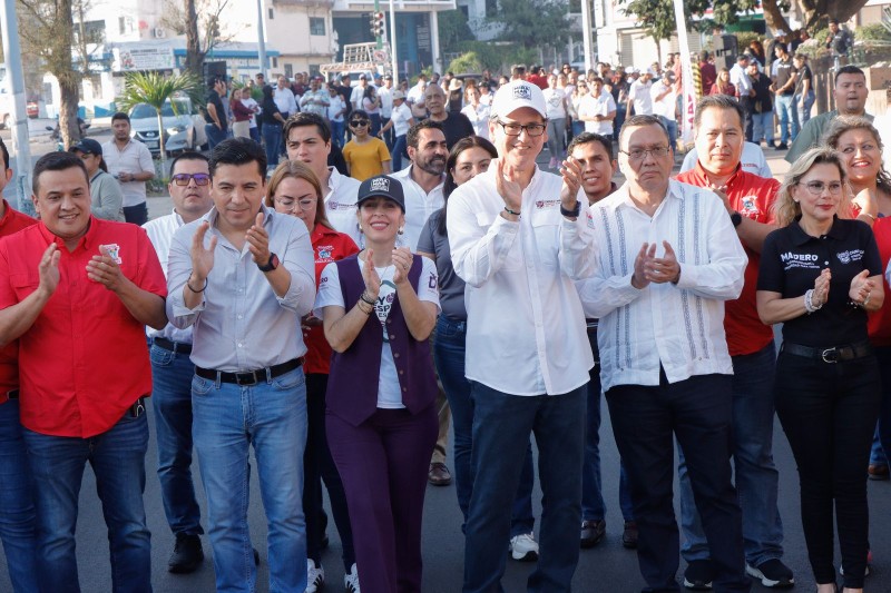 Erasmo González inaugura obra en Ciudad Madero y reconoce apoyo del Gobernador Américo