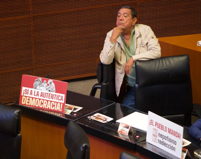 “Estoy joven, me puedo esperar hasta el 2033, precisa Salgado Macedonio