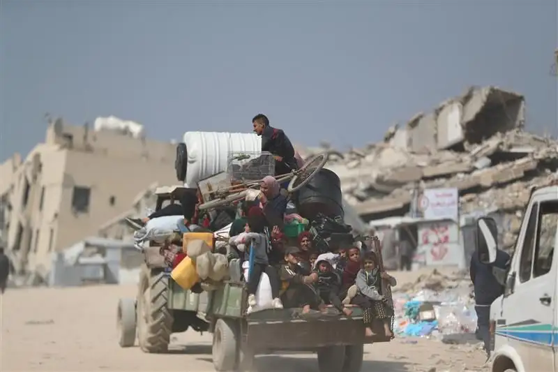 Éxodo de palestinos ante la nueva embestida israelí