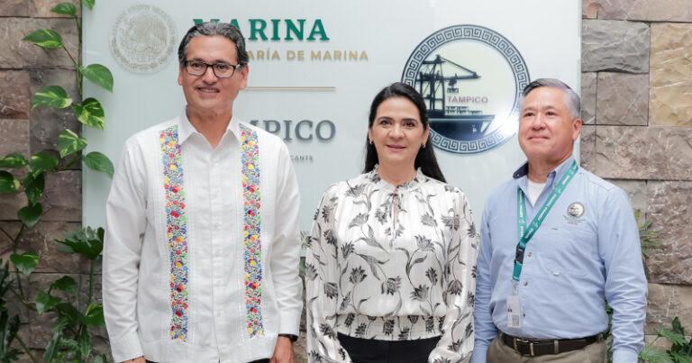 Impulsan Mónica Villarreal y Erasmo González seguridad y desarrollo turístico en el Río Pánuco y Puerto de Tampico