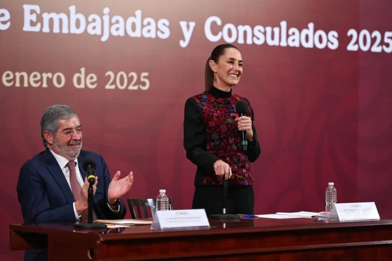 «Sheinbaum, la mandataria más respetada en el mundo»: De la Fuente