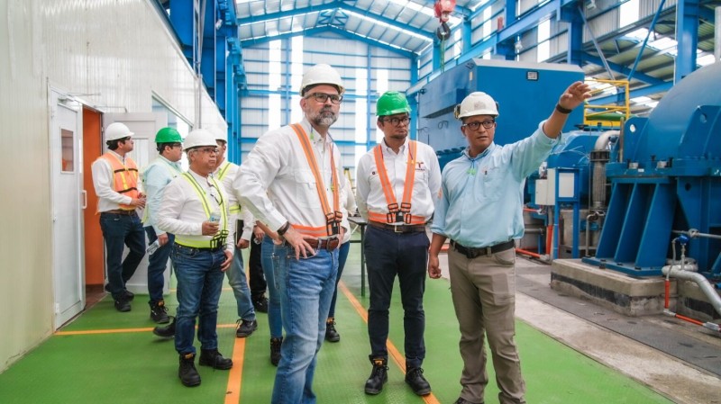 Revisan avances en construcción de central de cogeneración de energía en Ciudad Mante