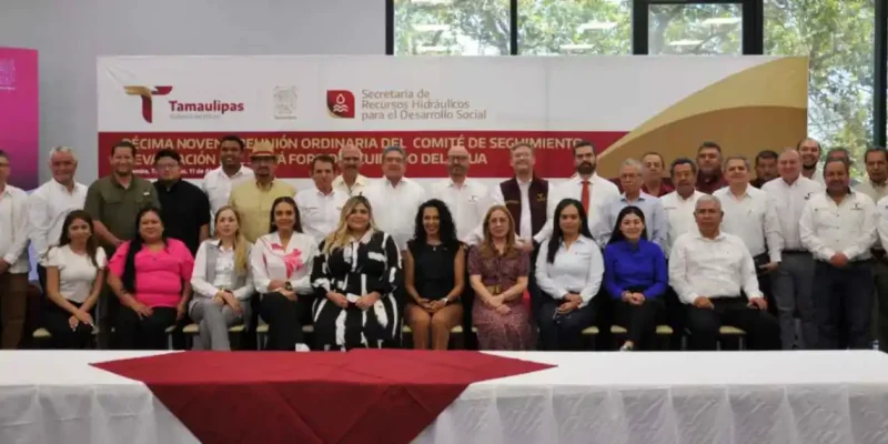 Presenta Secretaría de Recursos Hidráulicos actualización de los colores del Semáforo del Agua en Tamaulipas para abril: 18 municipios en rojo