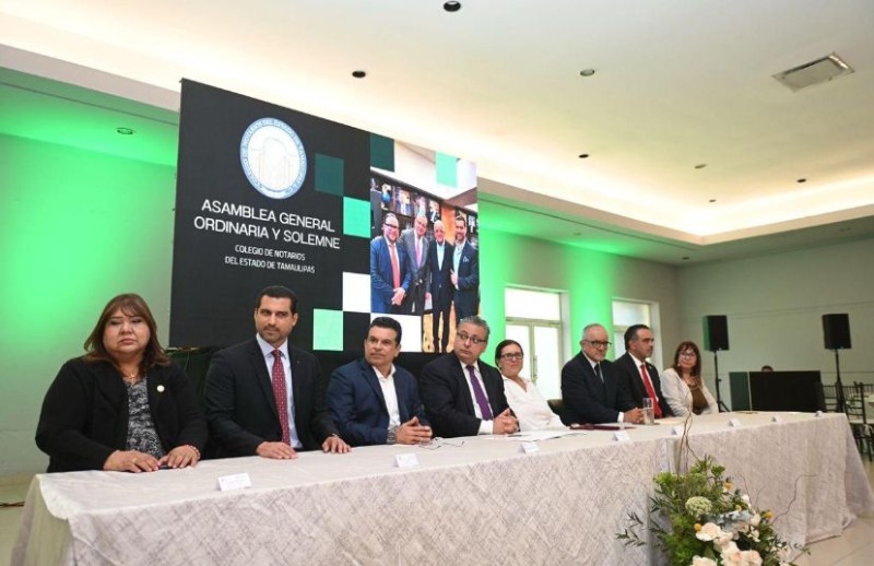 Fortalece alcalde de Ciudad Victoria vínculo de respeto y colaboración con Colegio de Notarios