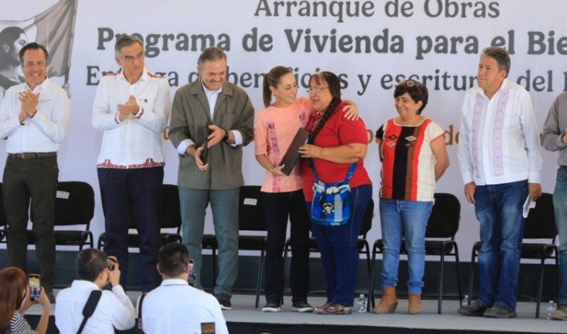 ‘La vivienda ha dejado de ser una mercancía’: Claudia Sheinbaum, en Matamoros