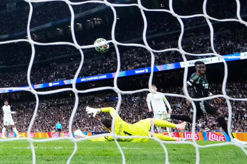 Arsenal echa de la Champions al Real Madrid y avanza a semifinales