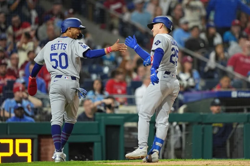 Dodgers pierde histórica racha ganadora tras caer ante Filis