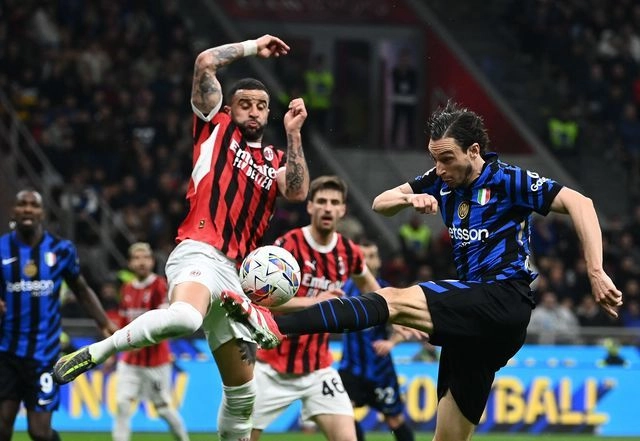 Milán e Inter empatan en la ida de semis de Copa de Italia