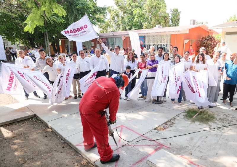 Erasmo con nueva techumbre escolar, lleva más bienestar y seguridad para los niños maderenses