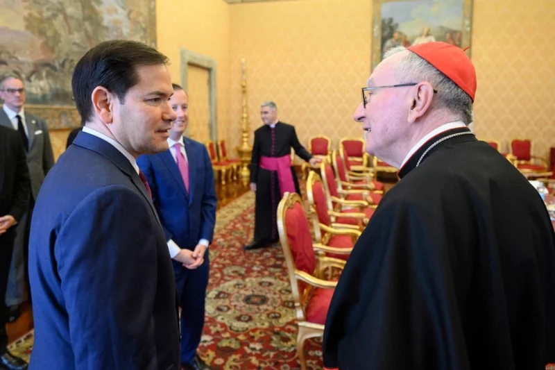 El Vaticano podría ser una sede para lograr la paz entre Rusia y Ucrania: Rubio