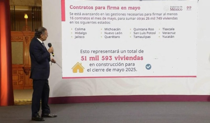 Expone director de Infonavit que Tamaulipas es el tercer estado donde se construye mayor número de viviendas