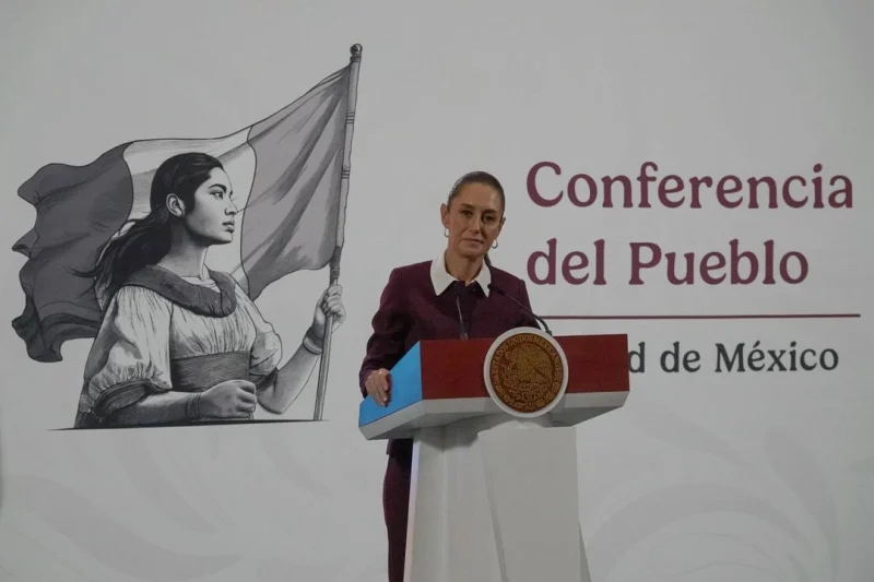 “No hay crisis migratoria”, señala Sheinbaum; ha disminuido la cifra