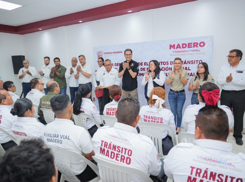 Listos 40 agentes de Tránsito para incorporarse a la Universidad de Justicia y Seguridad: Erasmo González
